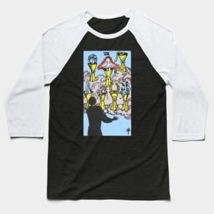 Seven of Cups Tarot Baseball T-Shirt